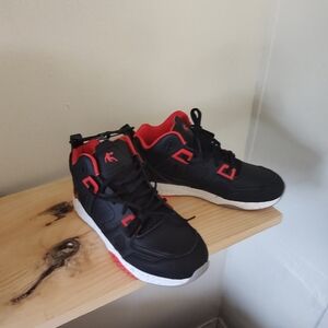 Boys Size 6 And1 Red and Black Sneakers